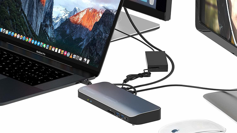 Gold Box de accesorios USB-C de Sabrent | AmazonGráfico: Shep McAllister